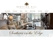 Tablet Screenshot of knottinghillinteriors.com